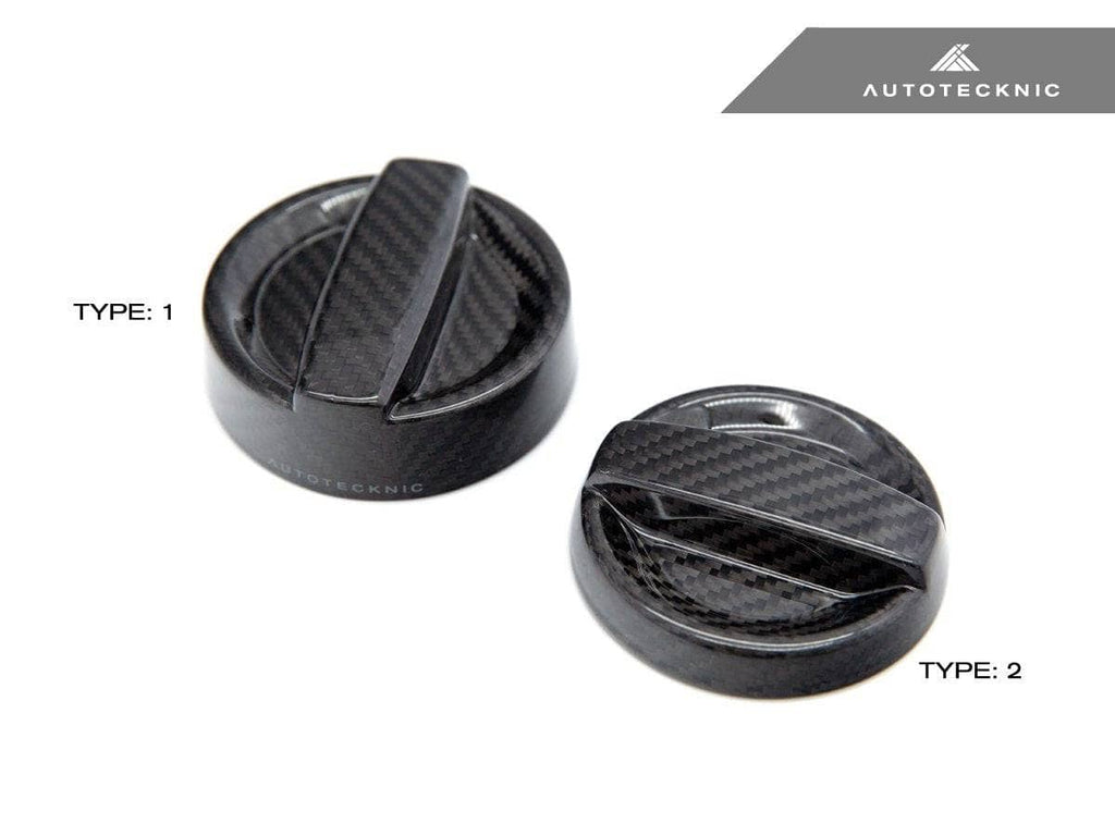 Kies-Motorsports AutoTecknic USA AutoTecknic Dry Carbon Competition Oil Cap Cover - E84 X1