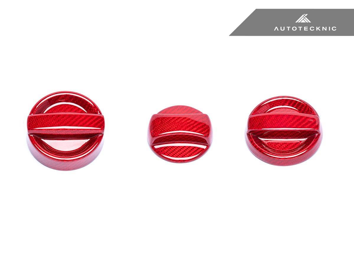 Kies-Motorsports AutoTecknic USA AutoTecknic Dry Carbon Competition Oil Cap Cover - E84 X1
