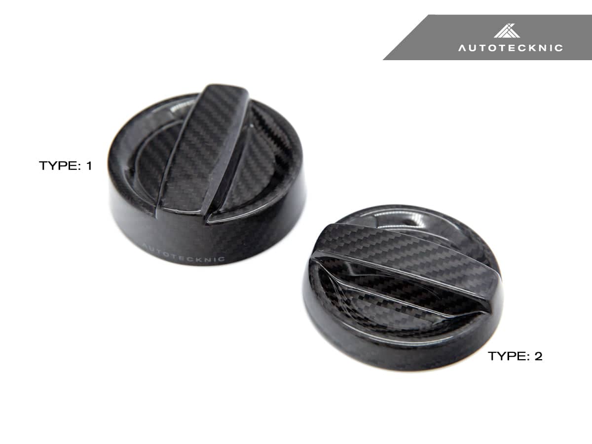 Kies-Motorsports AutoTecknic USA AutoTecknic Dry Carbon Competition Oil Cap Cover - F06/ F12/ F13 6-Series