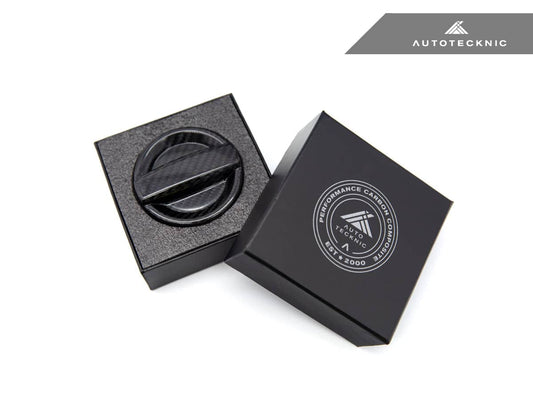 Kies-Motorsports AutoTecknic USA AutoTecknic Dry Carbon Competition Oil Cap Cover - F10 M5