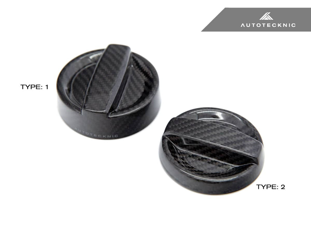 Kies-Motorsports AutoTecknic USA AutoTecknic Dry Carbon Competition Oil Cap Cover - F22/ F23 2-Series