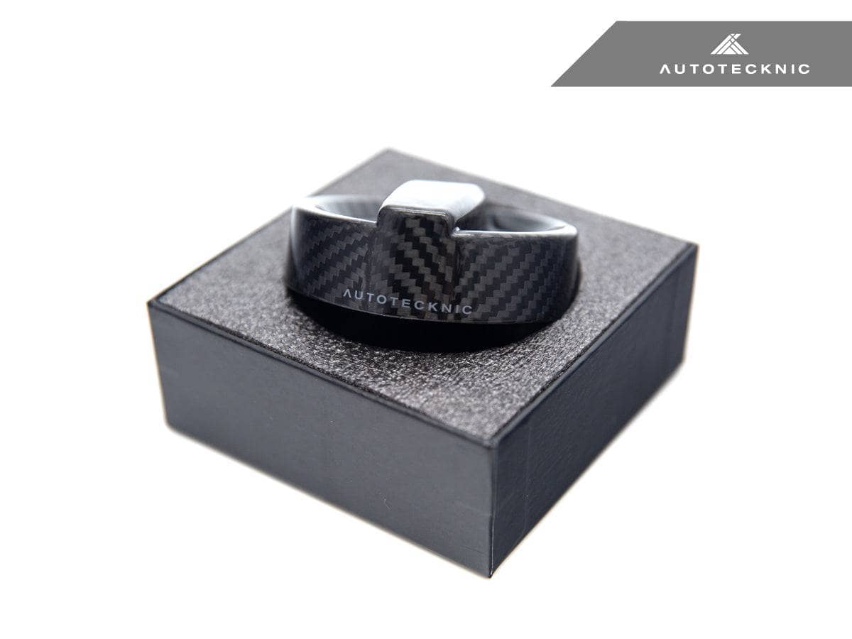 Kies-Motorsports AutoTecknic USA AutoTecknic Dry Carbon Competition Oil Cap Cover - F30 3-Series