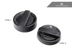 Kies-Motorsports AutoTecknic USA AutoTecknic Dry Carbon Competition Oil Cap Cover - F30 3-Series
