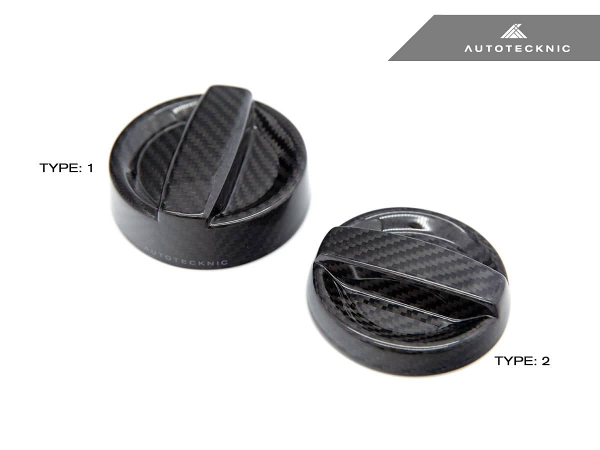 Kies-Motorsports AutoTecknic USA AutoTecknic Dry Carbon Competition Oil Cap Cover - F44 2-Series