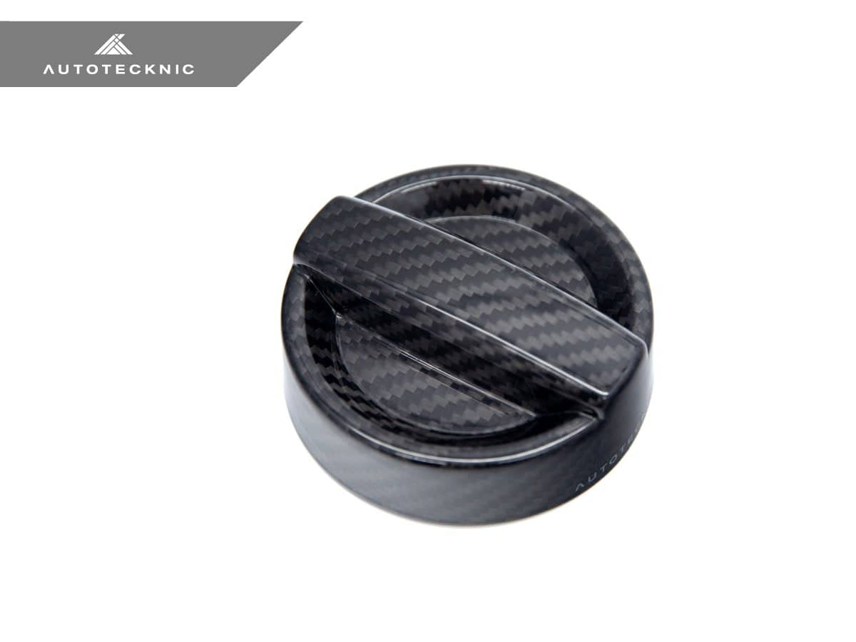 Kies-Motorsports AutoTecknic USA AutoTecknic Dry Carbon Competition Oil Cap Cover - F44 2-Series