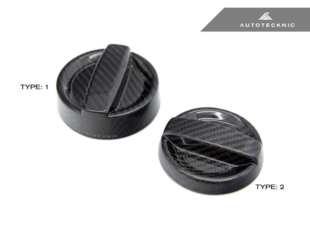 Kies-Motorsports AutoTecknic USA AutoTecknic Dry Carbon Competition Oil Cap Cover - F45 2-Series Active Tourer