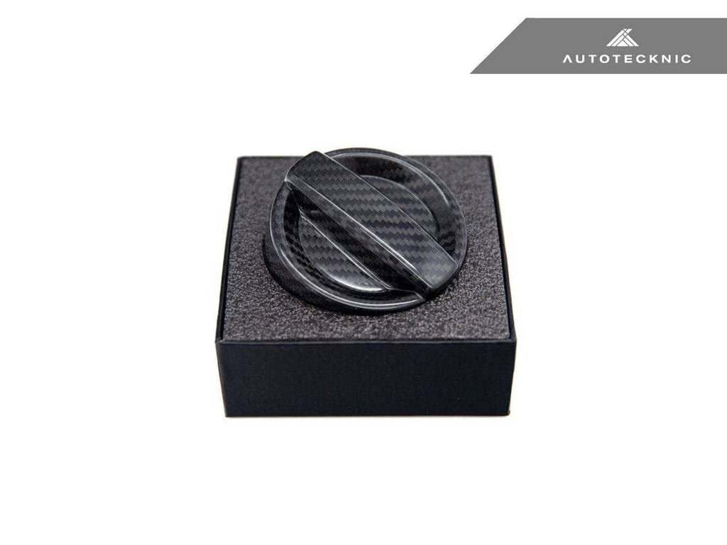 Kies-Motorsports AutoTecknic USA AutoTecknic Dry Carbon Competition Oil Cap Cover - F45 2-Series Active Tourer
