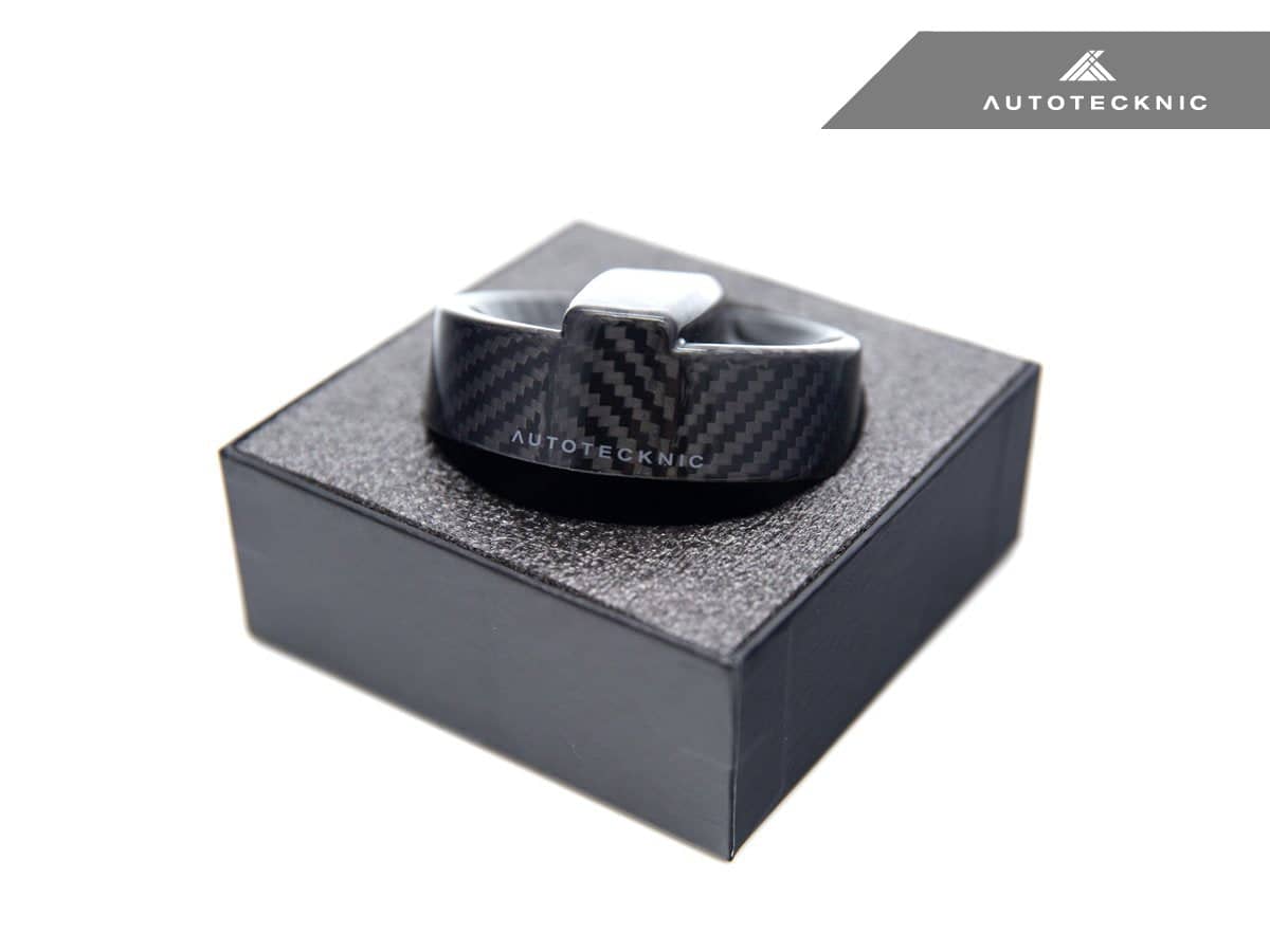 Kies-Motorsports AutoTecknic USA AutoTecknic Dry Carbon Competition Oil Cap Cover - F48 X1