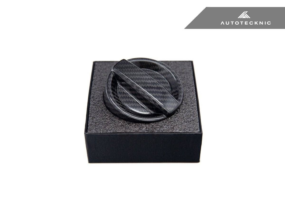 Kies-Motorsports AutoTecknic USA AutoTecknic Dry Carbon Competition Oil Cap Cover - F55/ F56/ F57 MINI Cooper