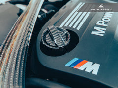 Kies-Motorsports AutoTecknic USA AutoTecknic Dry Carbon Competition Oil Cap Cover - F80 M3 | F82/ F83 M4