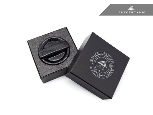 Kies-Motorsports AutoTecknic USA AutoTecknic Dry Carbon Competition Oil Cap Cover - F95 X5M | F96 X6M