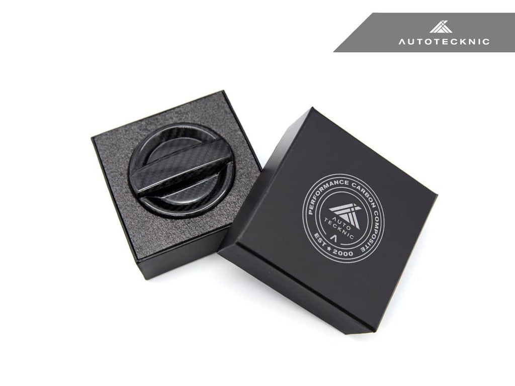 Kies-Motorsports AutoTecknic USA AutoTecknic Dry Carbon Competition Oil Cap Cover - G14/ G15/ G16 8-Series