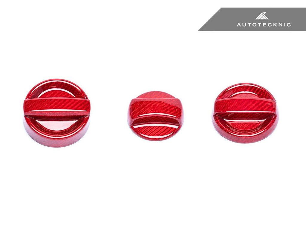 Kies-Motorsports AutoTecknic USA AutoTecknic Dry Carbon Competition Oil Cap Cover - G20 3-Series