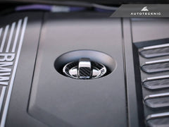 Kies-Motorsports AutoTecknic USA AutoTecknic Dry Carbon Competition Oil Cap Cover - G22 4-Series