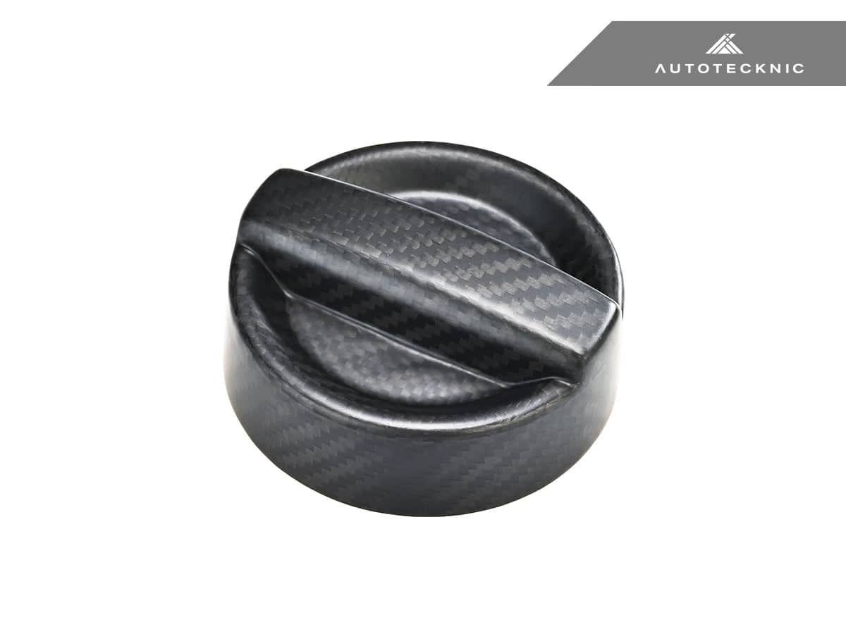 Kies-Motorsports AutoTecknic USA AutoTecknic Dry Carbon Competition Oil Cap Cover - G32 6-Series GT