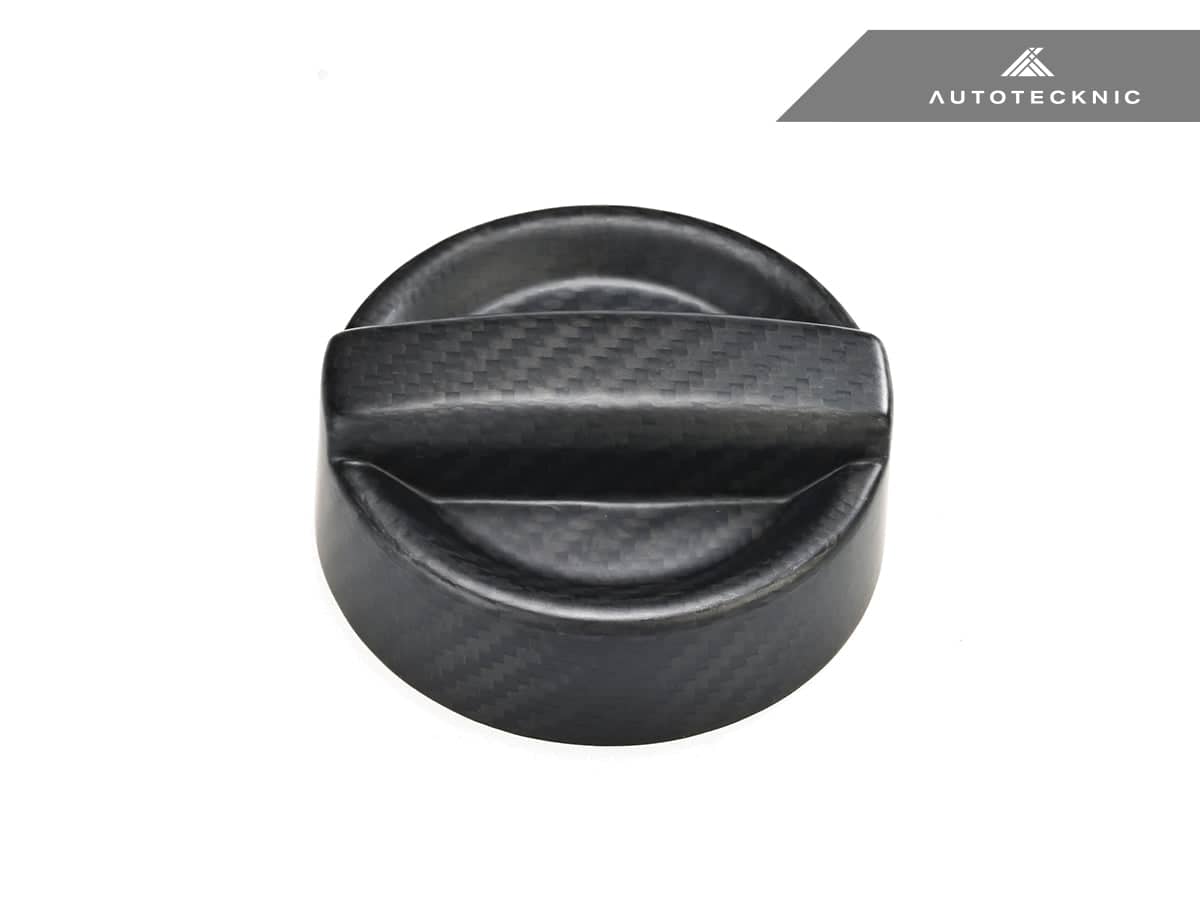 Kies-Motorsports AutoTecknic USA AutoTecknic Dry Carbon Competition Oil Cap Cover - G32 6-Series GT