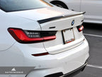 Kies-Motorsports AutoTecknic USA AutoTecknic Dry Carbon Competition Plus Trunk Spoiler - BMW G20 3-Series