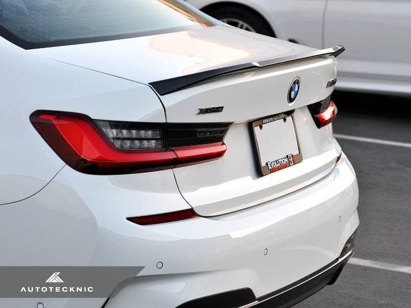 Kies-Motorsports AutoTecknic USA AutoTecknic Dry Carbon Competition Plus Trunk Spoiler - G20 3-Series Main image