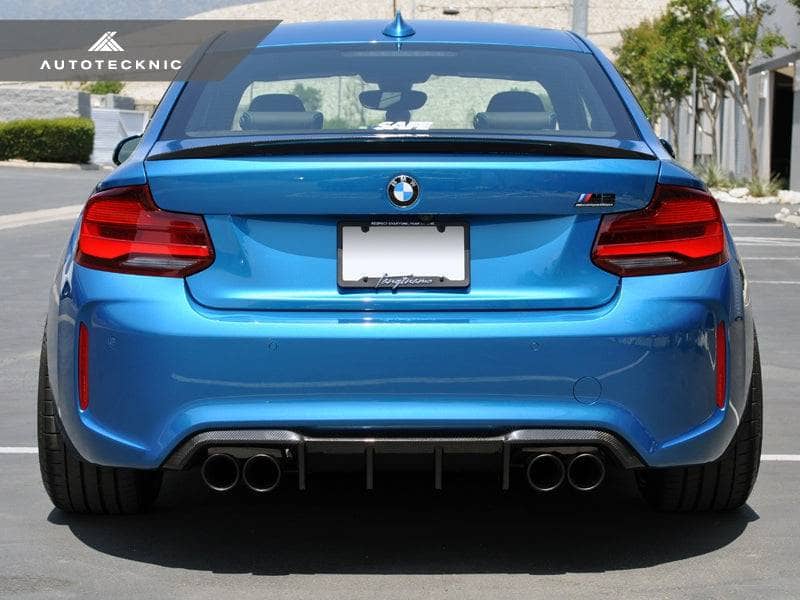 Kies-Motorsports AutoTecknic USA AutoTecknic Dry Carbon Competition Rear Diffuser - F87 M2 | M2 Competition