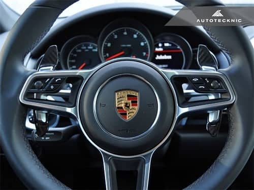 Kies-Motorsports AutoTecknic USA AutoTecknic Dry Carbon Competition Shift Paddles - Porsche 991.2 Carrera/ Turbo/ GT3 | 991 GT3RS