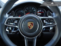 Kies-Motorsports AutoTecknic USA AutoTecknic Dry Carbon Competition Shift Paddles - Porsche 991.2 Carrera/ Turbo/ GT3 | 991 GT3RS