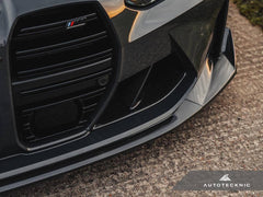 Kies-Motorsports AutoTecknic USA AutoTecknic Dry Carbon Competition Sport Front Aero Lip - G80 M3 | G82/ G83 M4