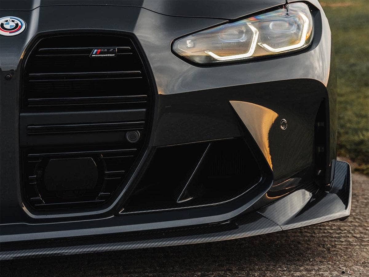 Kies-Motorsports AutoTecknic USA AutoTecknic Dry Carbon Competition Sport Front Aero Lip - G80 M3 | G82/ G83 M4