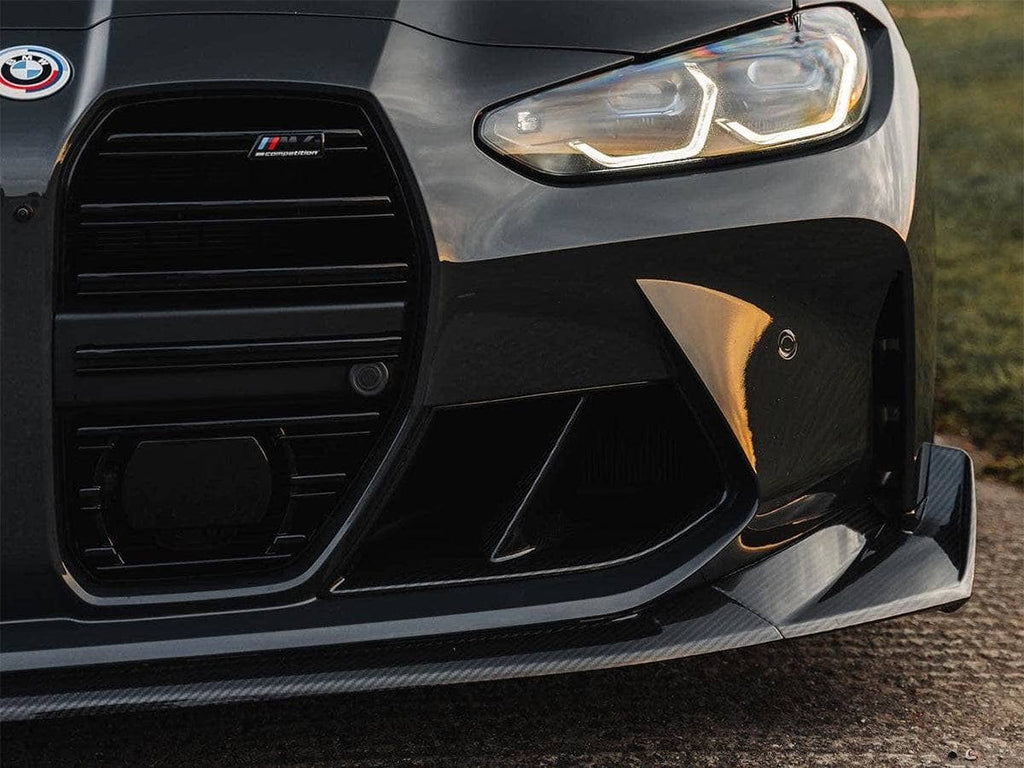 Kies-Motorsports AutoTecknic USA AutoTecknic Dry Carbon Competition Sport Front Aero Lip - G80 M3 | G82/ G83 M4