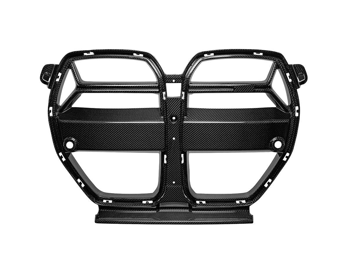 Kies-Motorsports AutoTecknic USA AutoTecknic Dry Carbon Competizione GT4 Front Grille - BMW G80 M3 | G82/ G83 M4 Main image