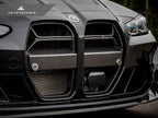 Kies-Motorsports AutoTecknic USA AutoTecknic Dry Carbon Competizione GT4 Front Grille - G80 M3 | G82/ G83 M4