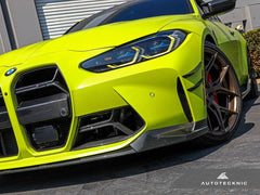 Kies-Motorsports AutoTecknic USA AutoTecknic Dry Carbon Competizione GT4 Front Grille - G80 M3 | G82/ G83 M4