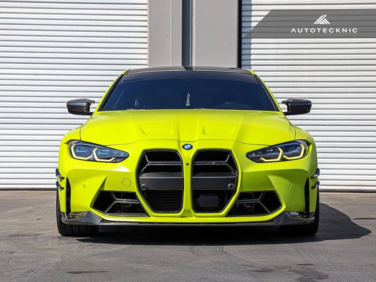 AutoTecknic Dry Carbon Competizione GT4 Front Grille - BMW G80 M3 | G82/ G83 M4 Secondary image