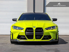 Kies-Motorsports AutoTecknic USA AutoTecknic Dry Carbon Competizione GT4 Front Grille - G80 M3 | G82/ G83 M4