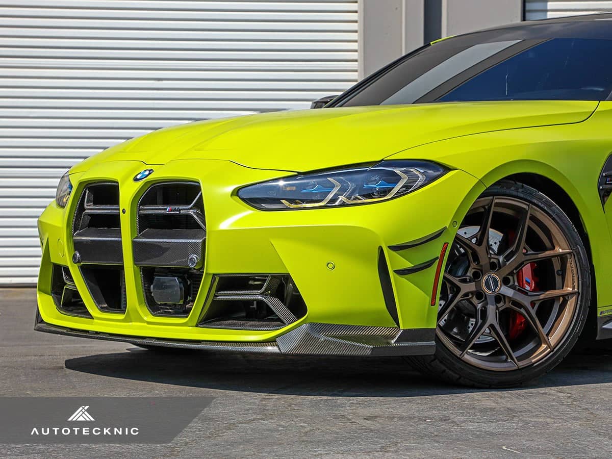 Kies-Motorsports AutoTecknic USA AutoTecknic Dry Carbon Competizione GT4 Front Grille - G80 M3 | G82/ G83 M4