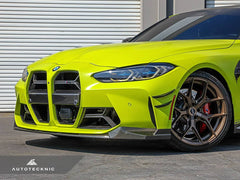 Kies-Motorsports AutoTecknic USA AutoTecknic Dry Carbon Competizione GT4 Front Grille - G80 M3 | G82/ G83 M4