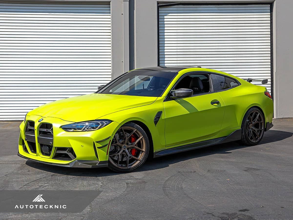 Kies-Motorsports AutoTecknic USA AutoTecknic Dry Carbon Competizione GT4 Front Grille - G80 M3 | G82/ G83 M4