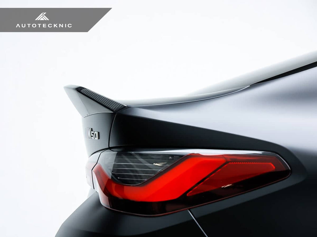 Kies-Motorsports AutoTecknic USA AutoTecknic Dry Carbon Competizione Trunk Spoiler - G26 4-Series Gran Coupe