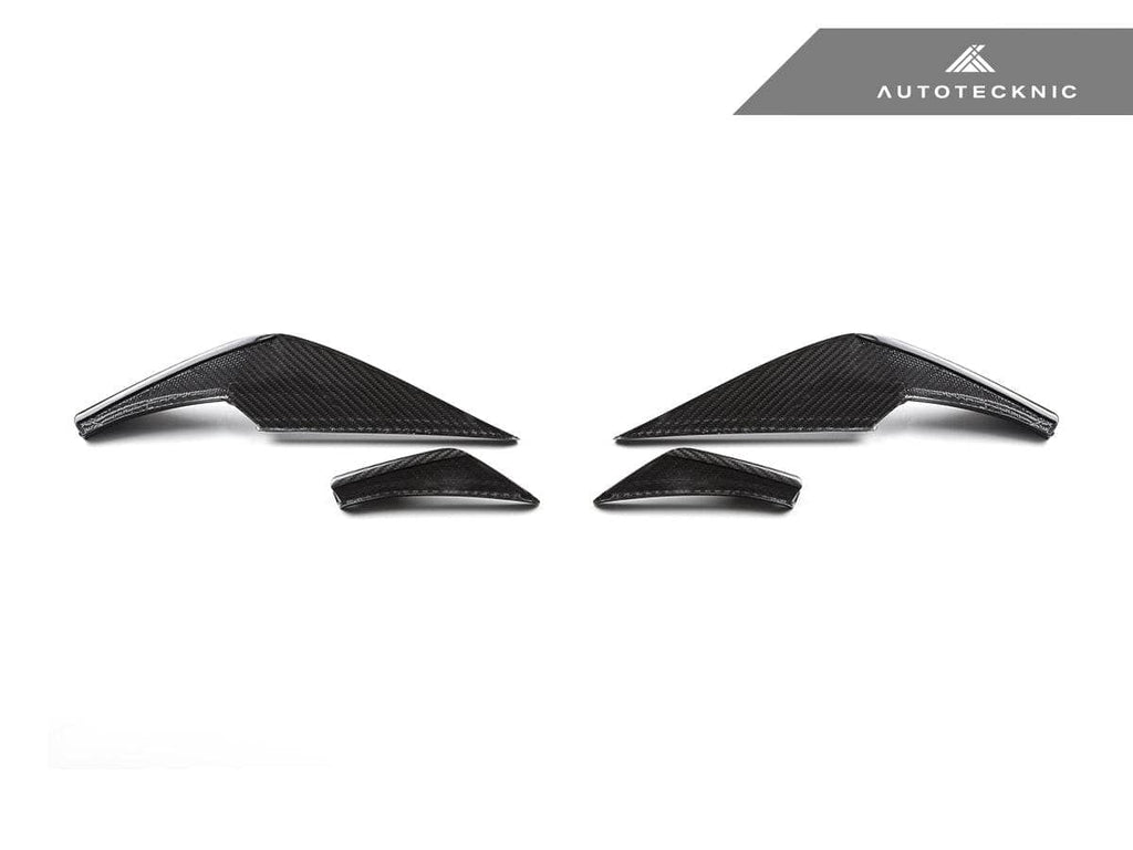 Kies-Motorsports AutoTecknic USA AutoTecknic Dry Carbon Corsa Canard Set - BMW G80 M3 | G82 M4