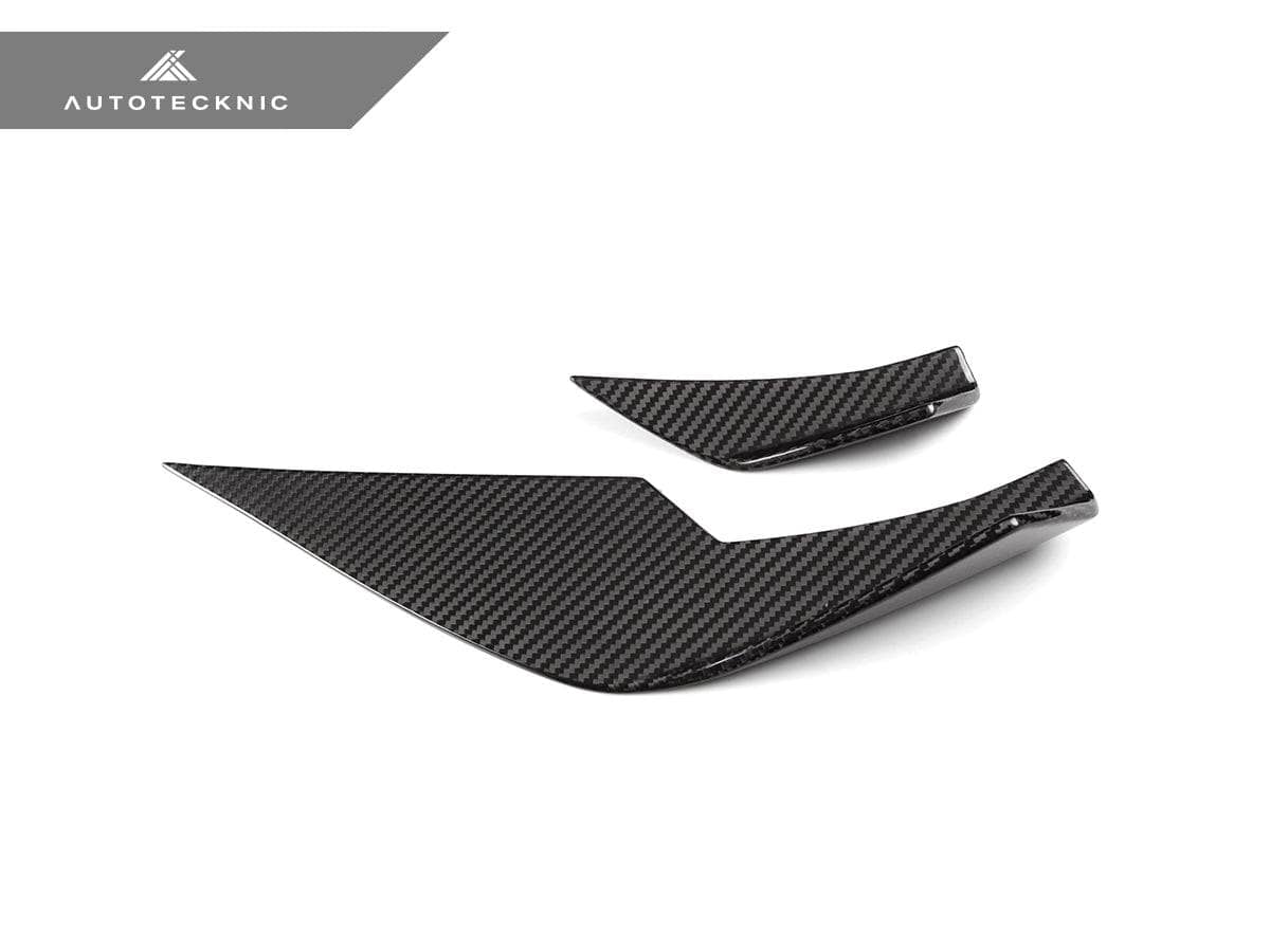 Kies-Motorsports AutoTecknic USA AutoTecknic Dry Carbon Corsa Canard Set - BMW G80 M3 | G82 M4