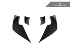 Kies-Motorsports AutoTecknic USA AutoTecknic Dry Carbon Corsa Canard Set - BMW G80 M3 | G82 M4