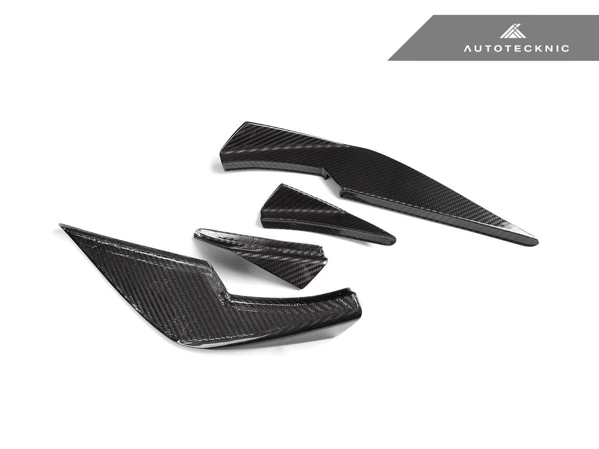 Kies-Motorsports AutoTecknic USA AutoTecknic Dry Carbon Corsa Canard Set - BMW G80 M3 | G82 M4