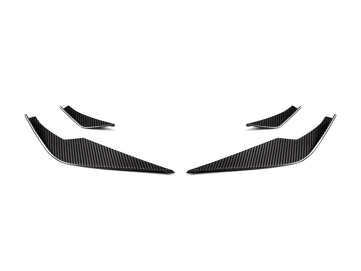 Kies-Motorsports AutoTecknic USA AutoTecknic Dry Carbon Corsa Canard Set - BMW G80 M3 | G82 M4 Main image