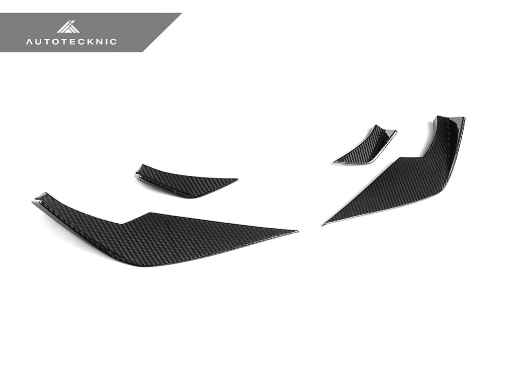Kies-Motorsports AutoTecknic USA AutoTecknic Dry Carbon Corsa Canard Set - G80 M3 | G82 M4