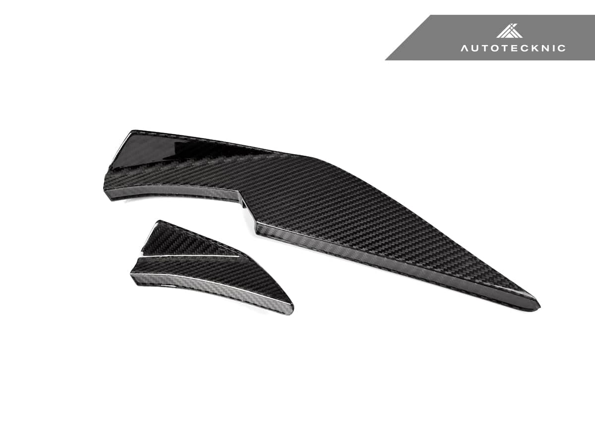Kies-Motorsports AutoTecknic USA AutoTecknic Dry Carbon Corsa Canard Set - G80 M3 | G82 M4