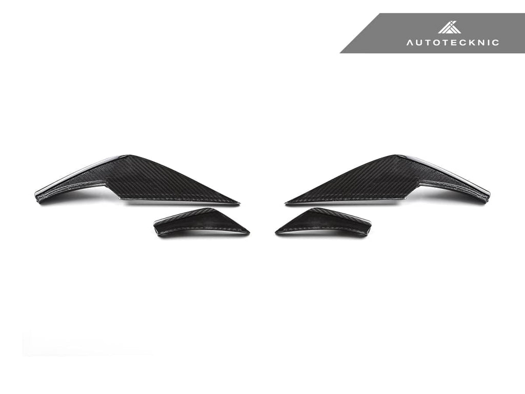Kies-Motorsports AutoTecknic USA AutoTecknic Dry Carbon Corsa Canard Set - G80 M3 | G82 M4