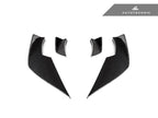 Kies-Motorsports AutoTecknic USA AutoTecknic Dry Carbon Corsa Canard Set - G80 M3 | G82 M4
