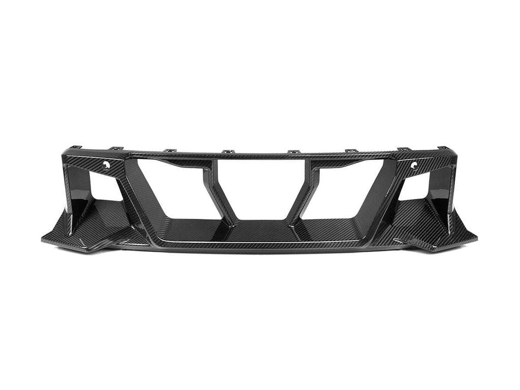 Kies-Motorsports AutoTecknic USA AutoTecknic Dry Carbon Corsa Center Bumper Trim - BMW G87 M2