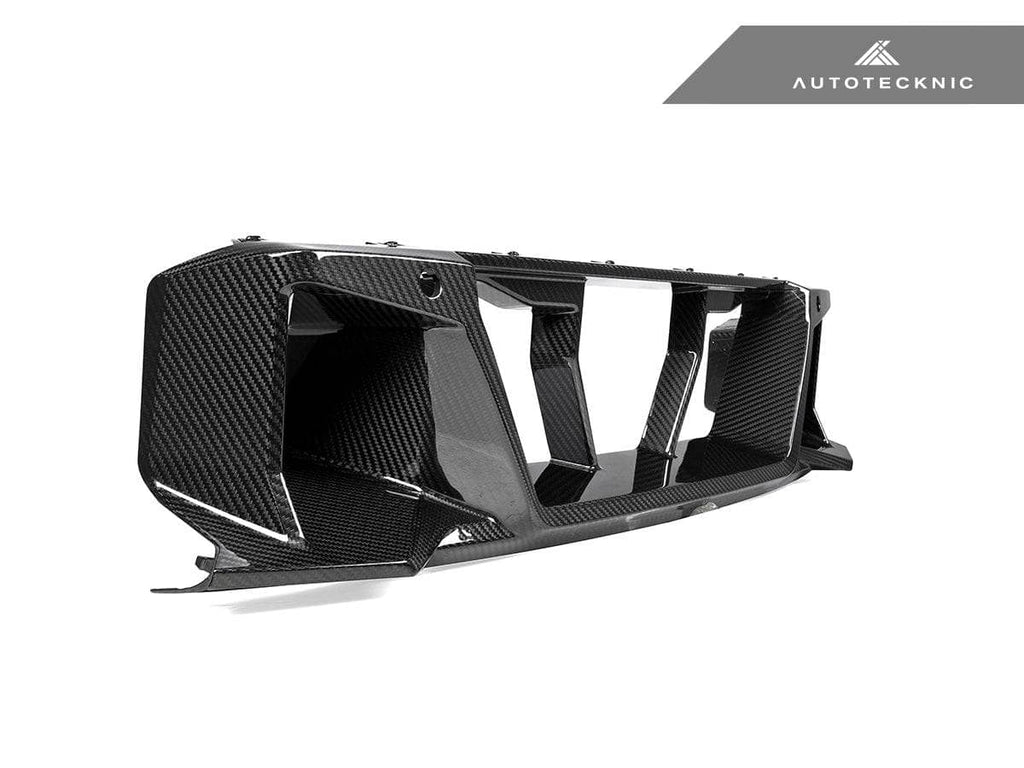 Kies-Motorsports AutoTecknic USA AutoTecknic Dry Carbon Corsa Center Bumper Trim - G87 M2