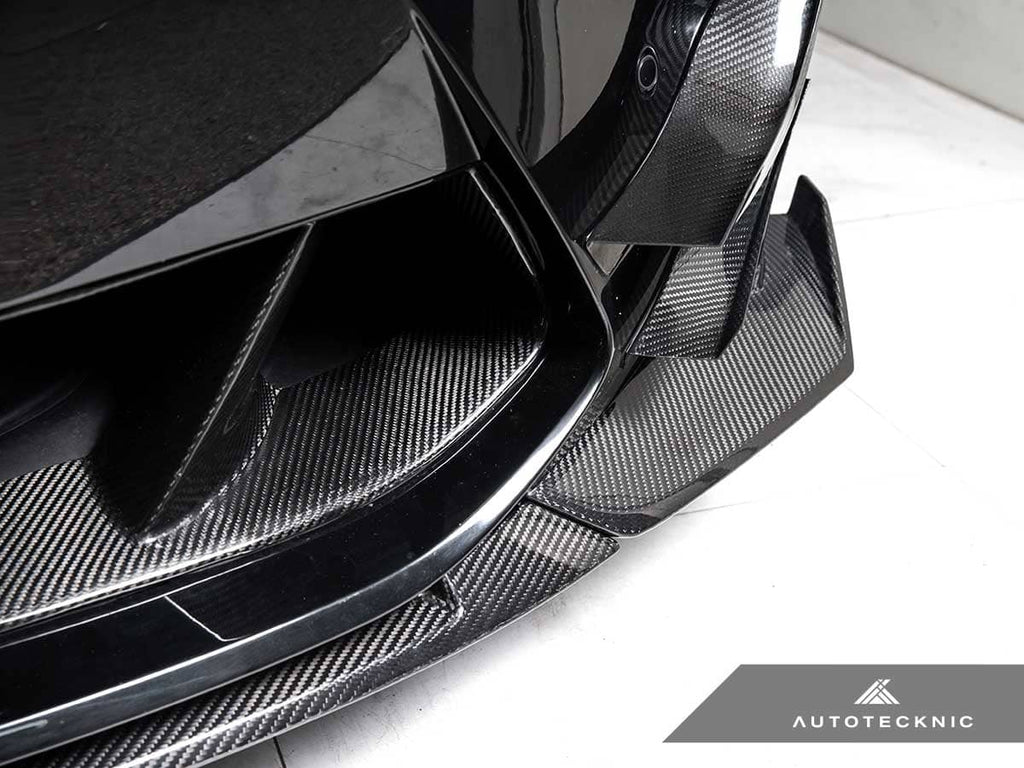 Kies-Motorsports AutoTecknic USA AutoTecknic Dry Carbon Corsa Front Aero Lip - G80 M3 | G82/ G83 M4