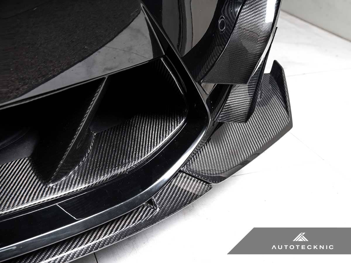 Kies-Motorsports AutoTecknic USA AutoTecknic Dry Carbon Corsa Front Aero Lip - G80 M3 | G82/ G83 M4
